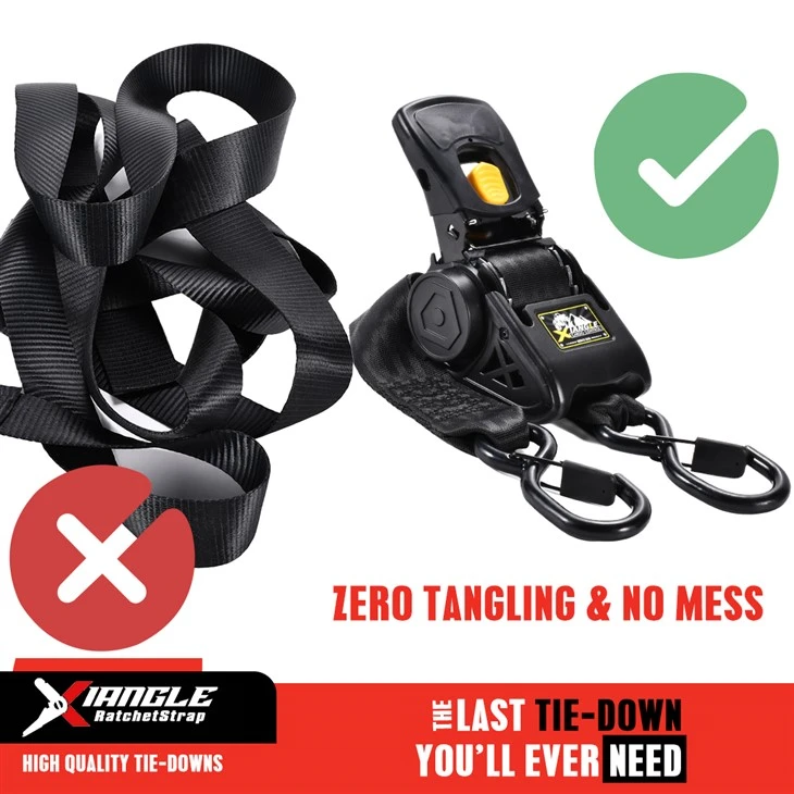 50mm * 3m 1500kg Break Strength Fly Fish Retractable Ratchet Strap price